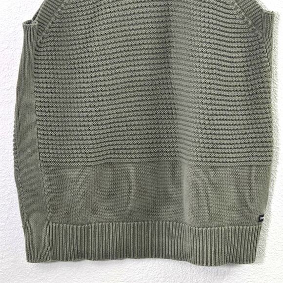 Calvin Klein Jeans Knit Tank Top Minimalist Soft Olive Cotton M - Picture 5 of 7